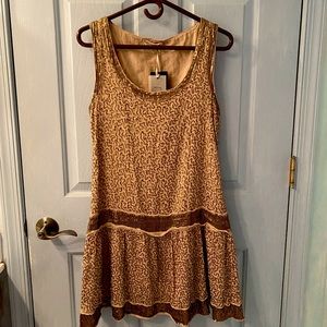 Unisono Gold Sequin Dress